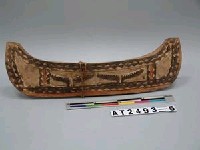 藏品(玩具木刻船)的圖片